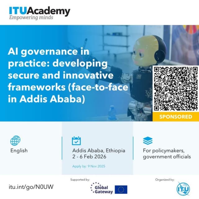 ITU training on AI Governance in Practice in Ethiopia